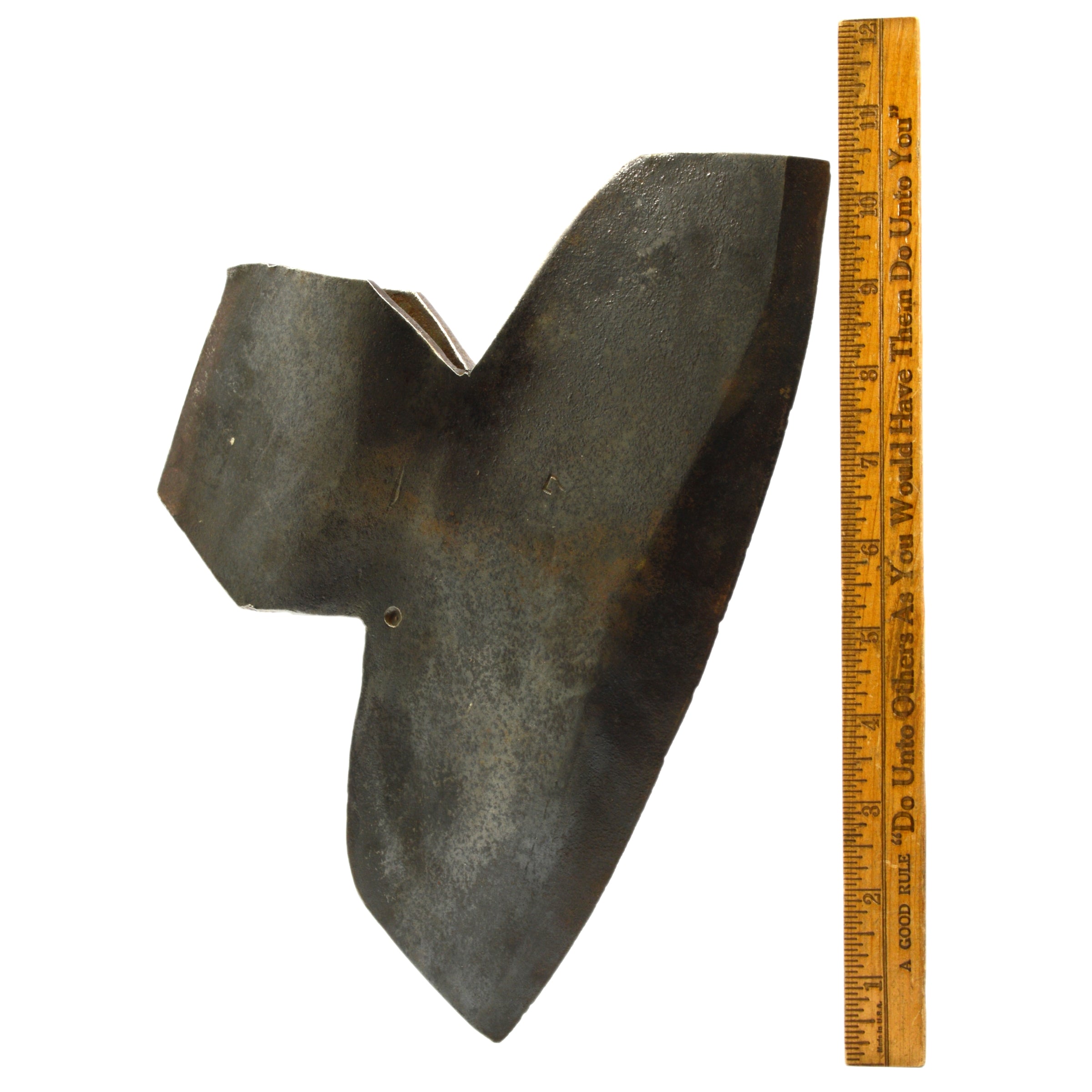 Vintage Ramsey Pattern Broad Hewing Axe Head - 7 lbs with 11.25