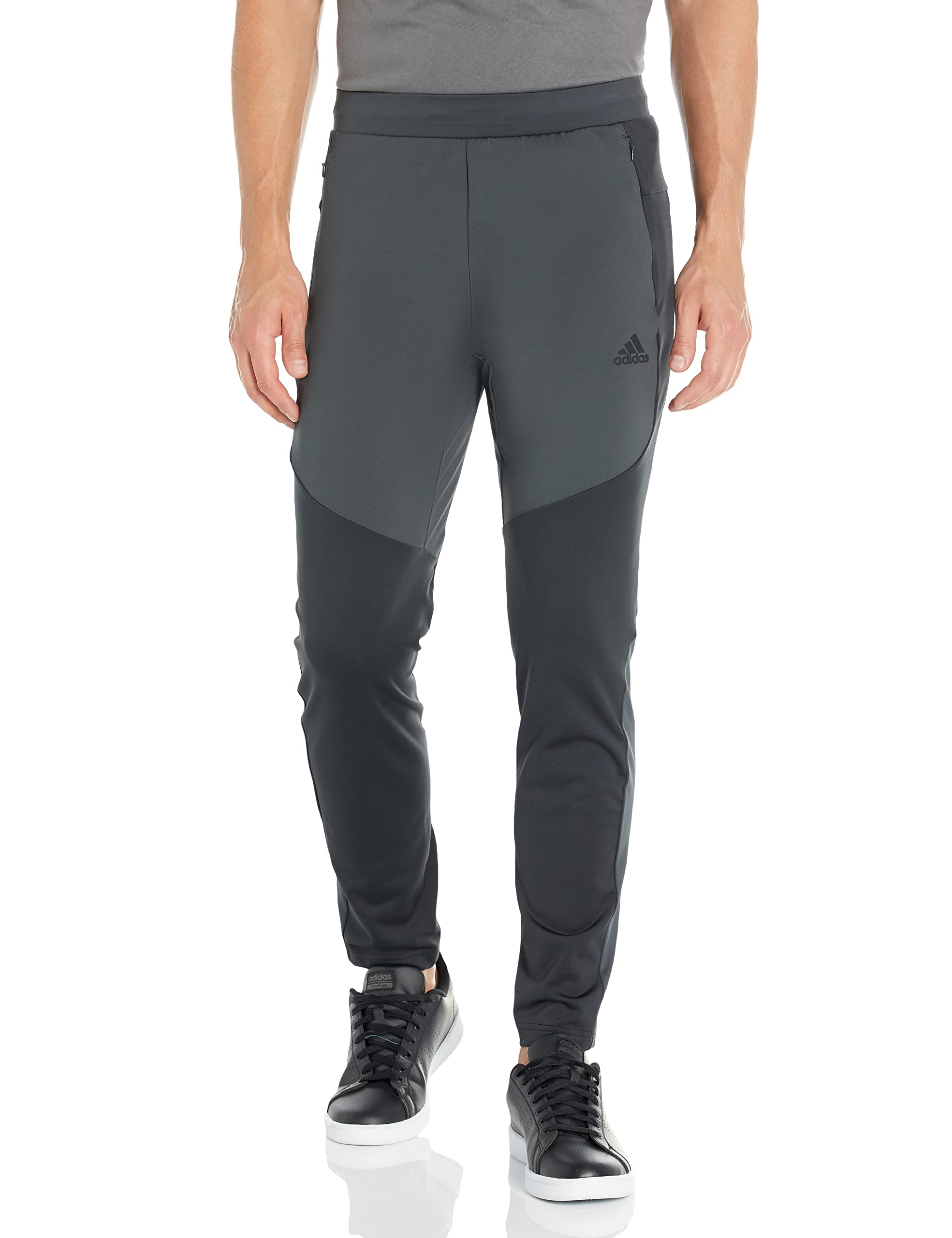 adidas Men's Yoga Pants - Stretchy Comfort Workout Pants for Gym, Running & Lounge Wear - Perfect for Yoga, Pilates & Relaxation at Home