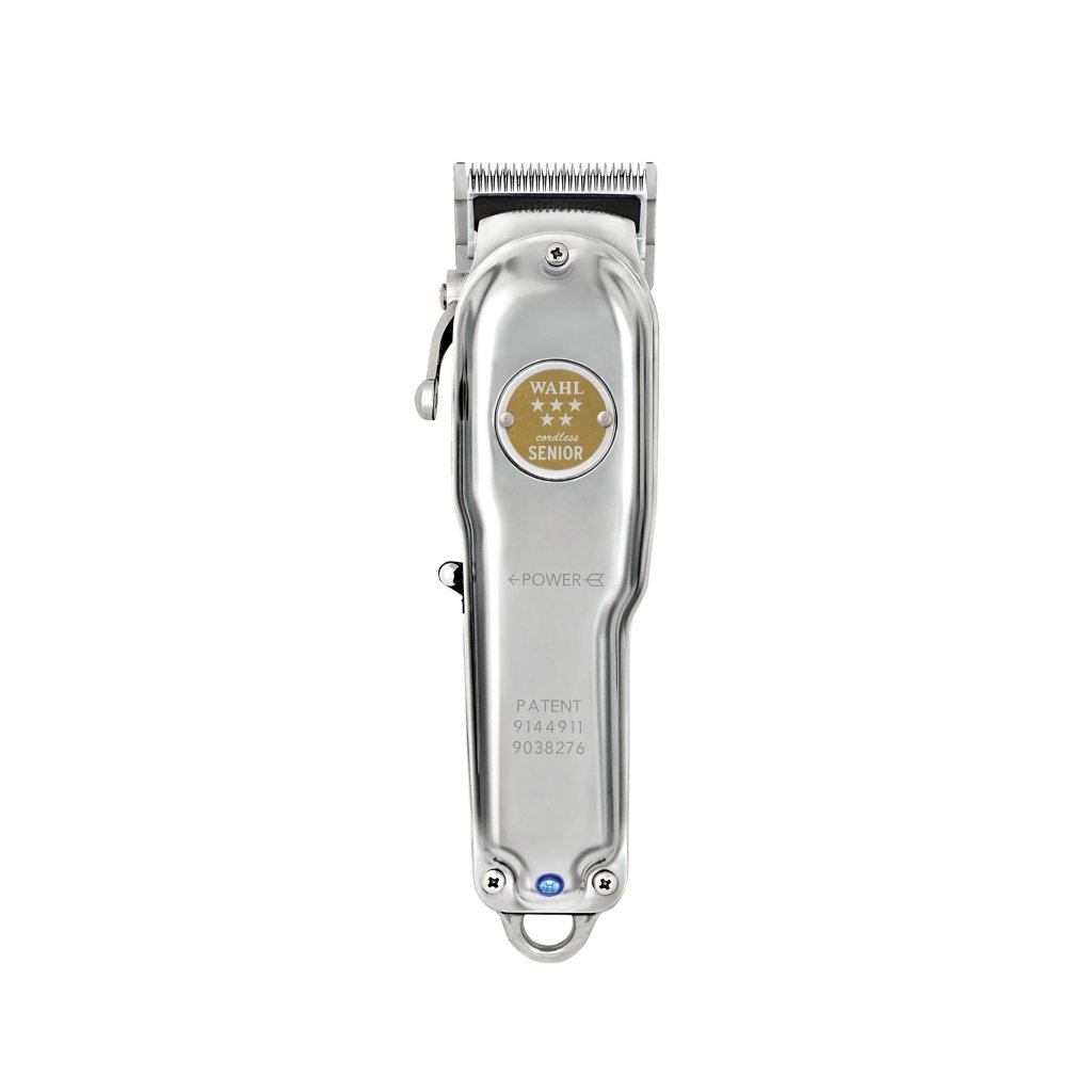 5 STAR Cordless Senior Clipper Metal Edition - Professional Hair Clippers for Men & Women - Rechargeable Trimmer for Home Barber Use, Beard Grooming, and Senior Haircuts