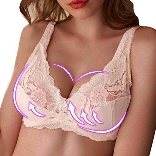 Narumard Women's Breathable Adjustable Transparent Ultra-Thin Bra - Sexy Lingerie for Everyday Wear, Date Night & Special Occasions