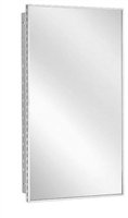 Bradley 175 Recessed Medicine Cabinet with Interior Shelves & Full Mirror Door - Perfect for Bathroom Storage & Organization