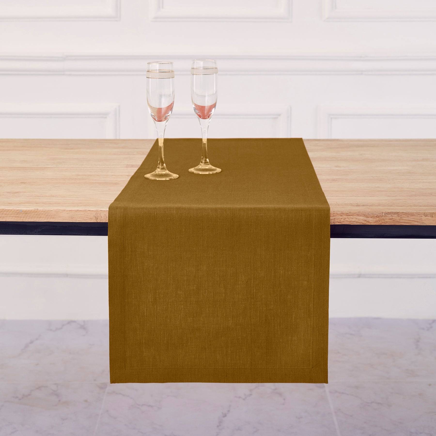 Elegant Diana Medium Weight Table Runner - Perfect for Dining Tables, Weddings, and Holiday Decor