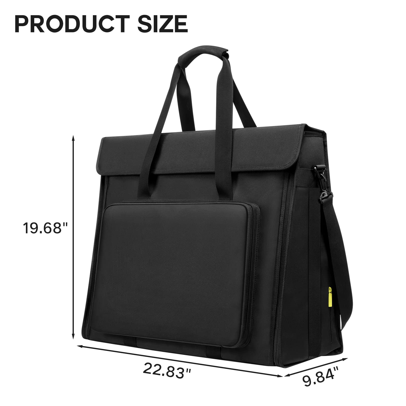 21-24 Inch iMac LCD Screen Protective Tote Bag with Adjustable Shoulder Strap - Waterproof Travel & Storage Carrying Case for Apple Desktop Computer - Perfect for Office, Home Use & Business Trips