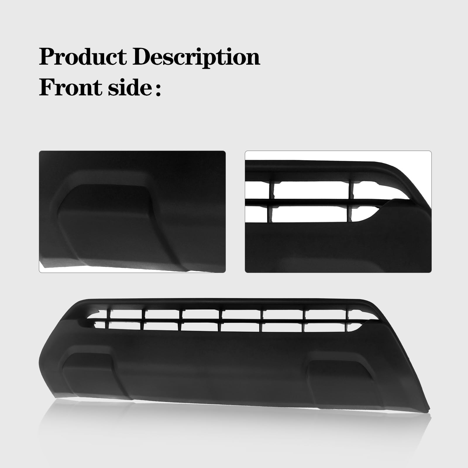 Black Textured Bumper Grille for 2012-2015 Tacoma - Off-Road Upgrade