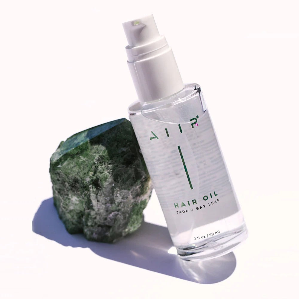 AIIR Pure Jade Hair Oil for Growth & Shine - Natural Hair Treatment for Dry, Damaged Hair - Perfect for Daily Use & Styling
