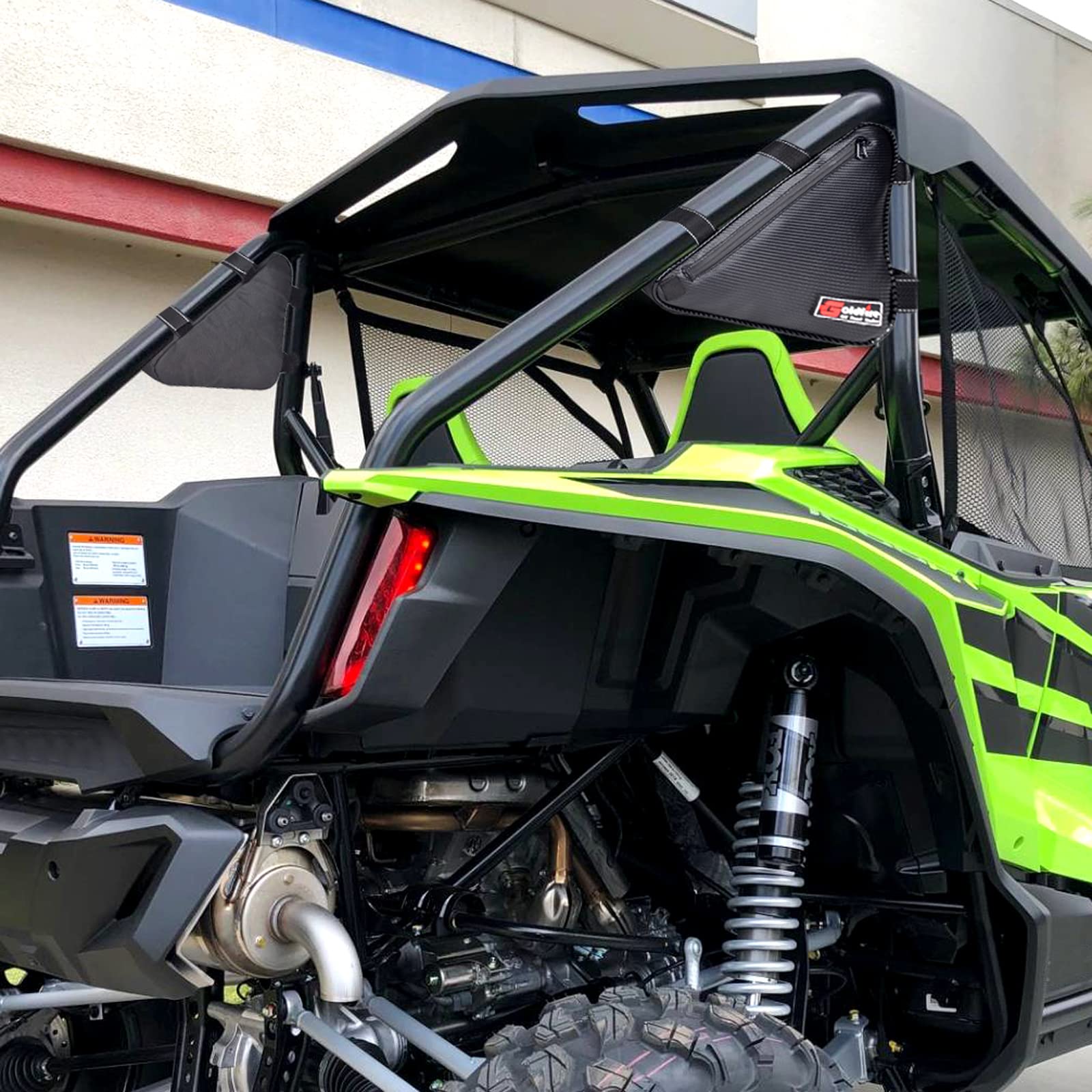 Goldfire UTV Talon Accessories - 1680D High-Density Water-Resistant Storage Bag Combo (Center Bag + Corner Bags + Lower Door Bags) for Honda Talon 1000R/1000X/1000X4 (2019-2021 Models) - Perfect for Off-Road Adventures, Camping & Gear Organization