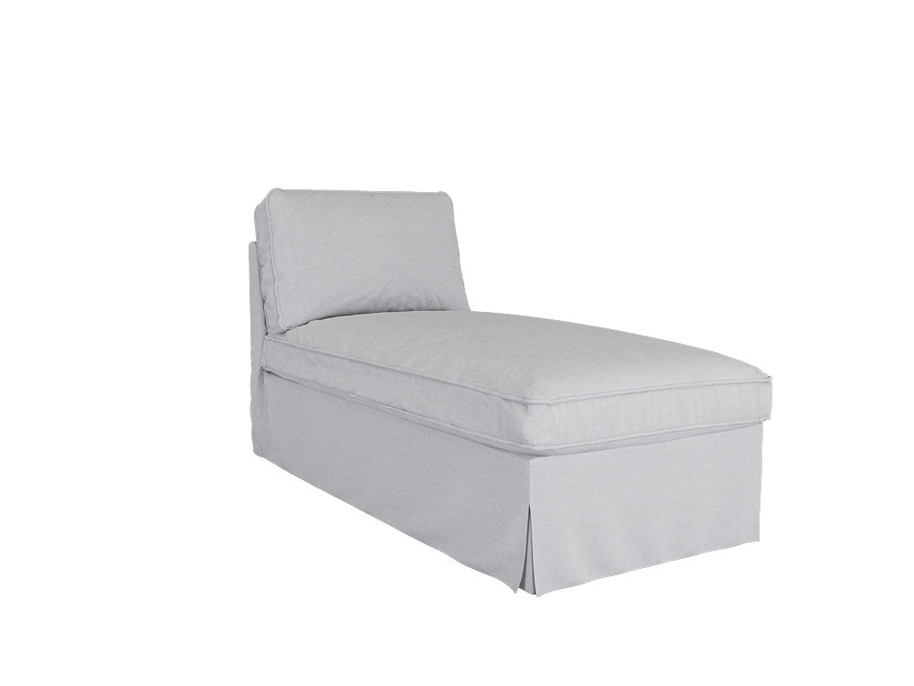 Ektorp Armless Chaise Lounge Cover - Waterproof & Durable Slipcover for Sofa, Couch - Perfect for Living Room, Patio, and Outdoor Use