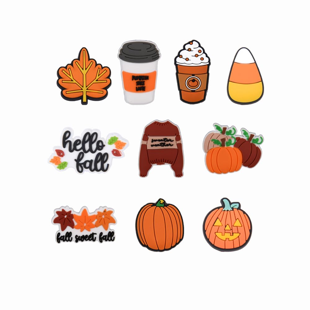 Scary Face Shoe Charms - Spooky Shoe Pins Decor for Men & Women - Halloween Shoe Accessories & Wristband Bracelet - Perfect for Halloween Parties, Cosplay & Gifts