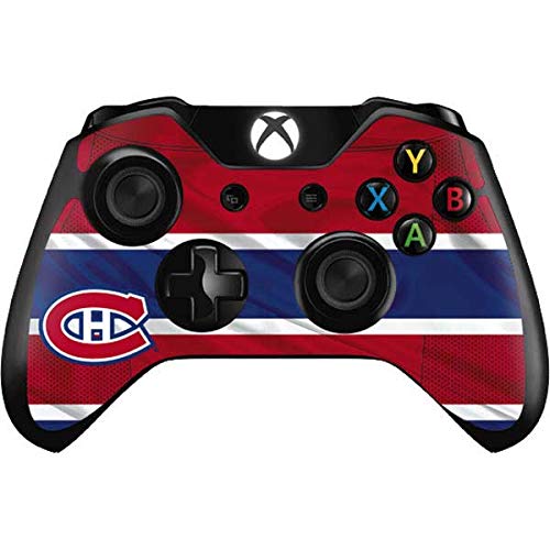 Officially Licensed NHL Montreal Canadiens Home Jersey Gaming Skin for Xbox One Controller - Custom Decal Sticker for Enhanced Grip & Style - Perfect for Gamers, Collectors & Hockey Fans