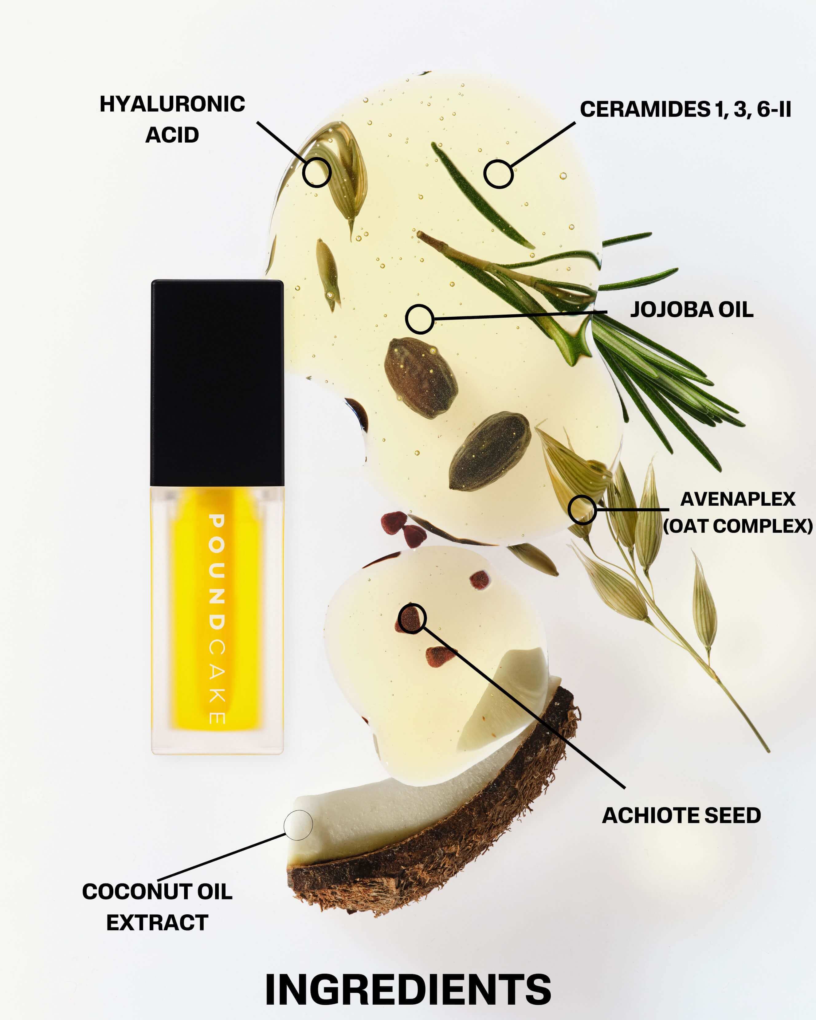 Cake Theory Lip Tone Equalizing Oil - Natural Lip Balm for Dry Lips, Hydrating & Nourishing Lip Treatment - Perfect for Daily Use, Makeup Prep & Night Care