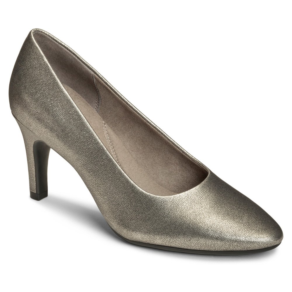 Aerosoles Women's Exquisite Comfort Dress Pump Shoes - Elegant Low Heel Pumps for Work, Office & Special Occasions | Breathable & Cushioned for All-Day Wear