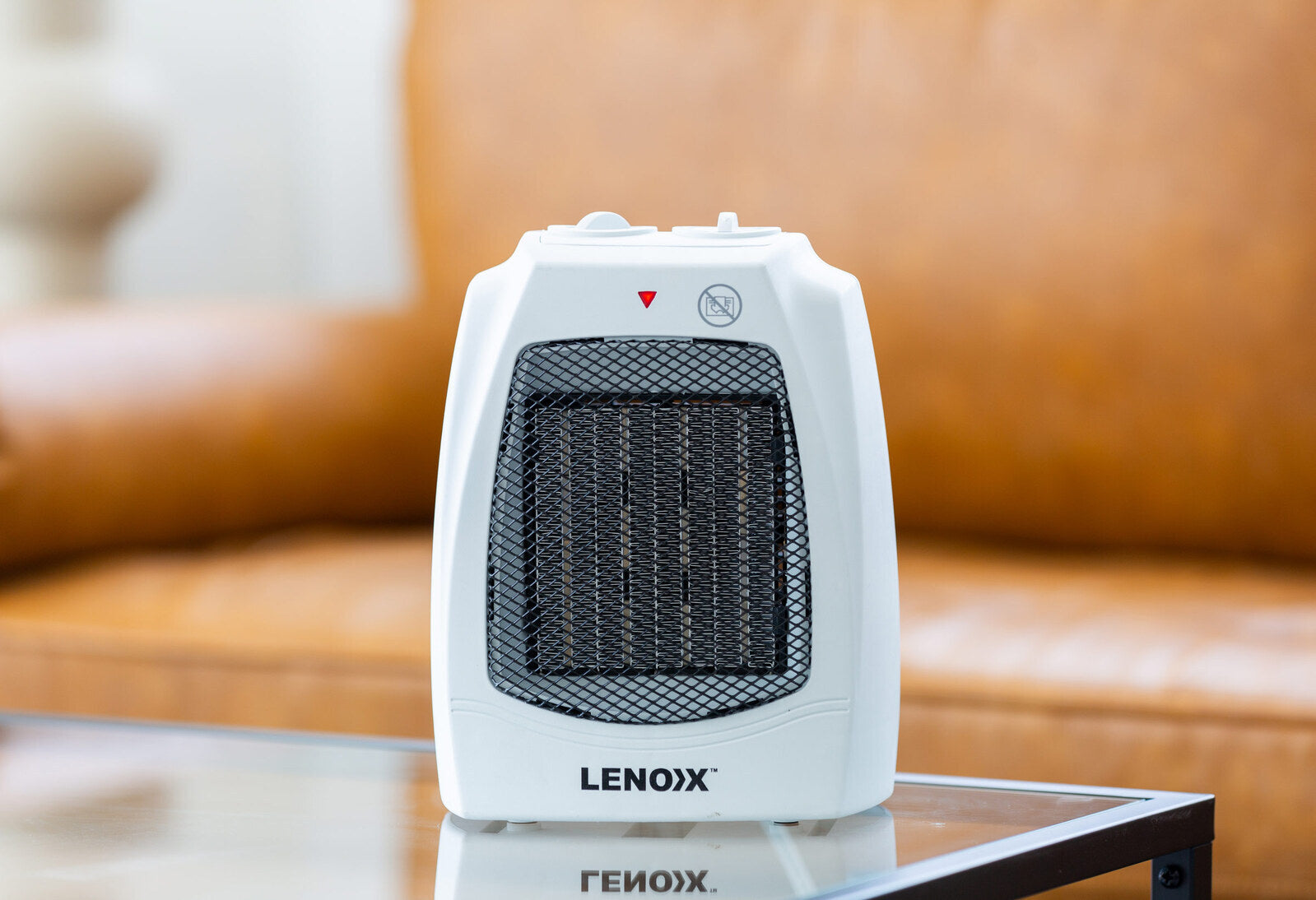 1500W Ceramic Space Heater with Overheat Protection - Fast Heating Portable Electric Heater for Home, Office & Bedroom Use