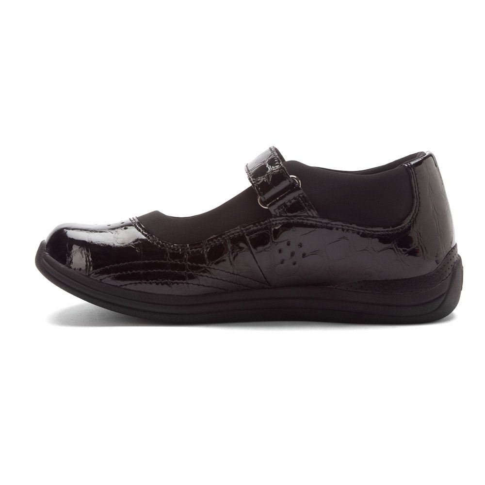 Drew Rose Women's Comfortable Cushioned Mary Jane Flats - Perfect for Work, Casual Wear & Walking