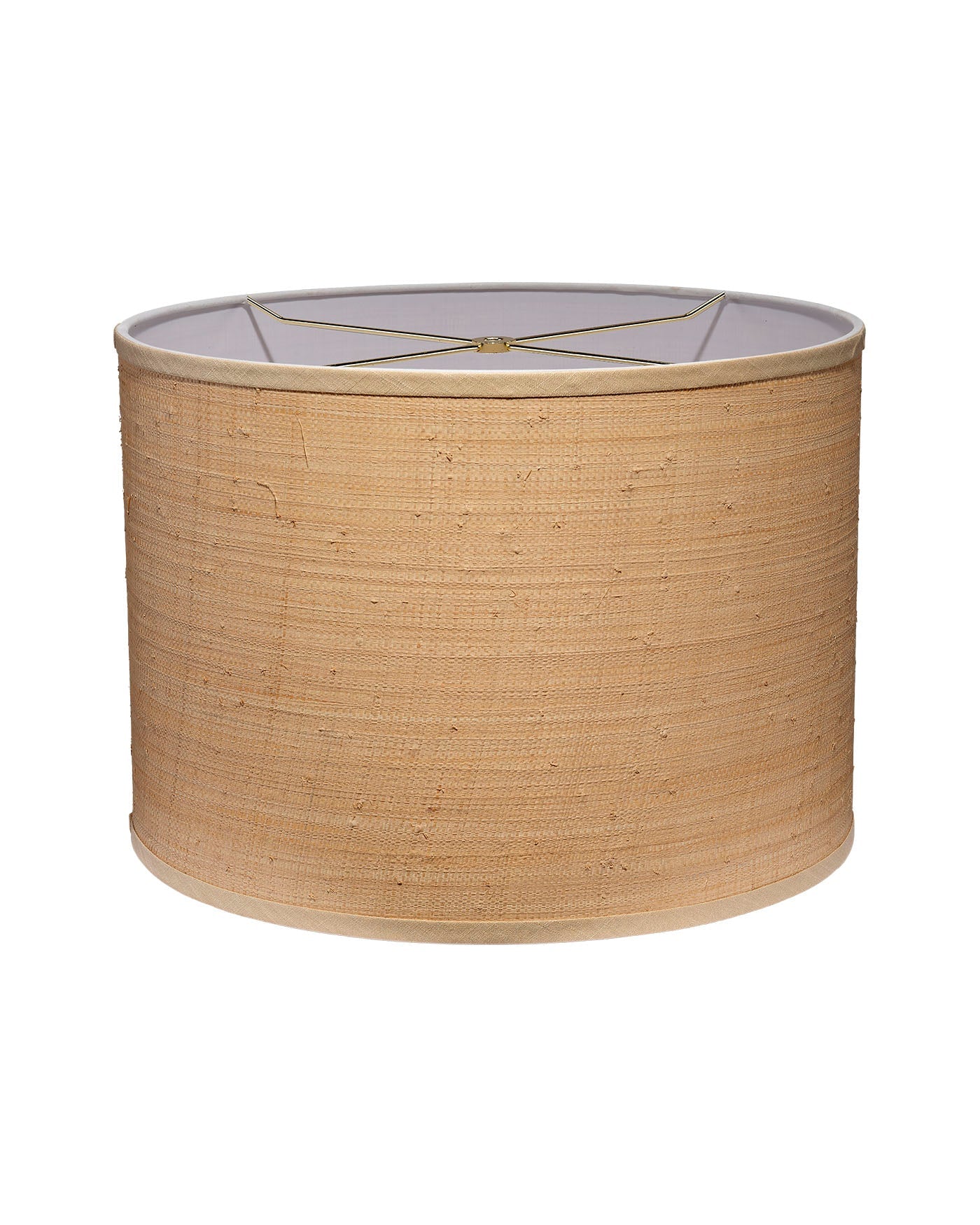Natural Raffia Drum Lamp Shade - Handwoven Boho Chic Pendant Light for Living Room, Bedroom & Dining Room Decor