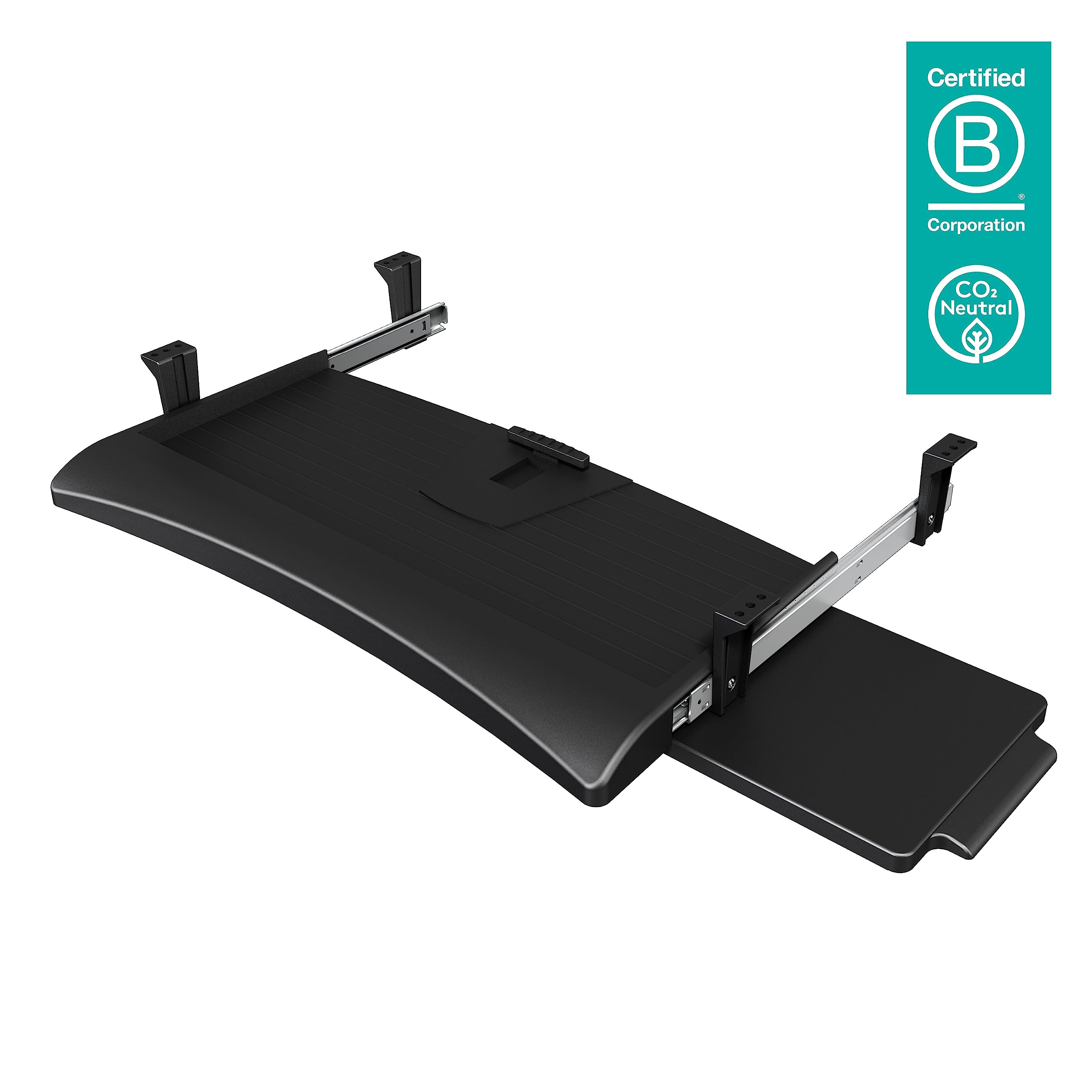 Dataflex Addit Keyboard & Mouse Drawer 223 - Ergonomic Under Desk Tray for Computer Accessories | Perfect for Home Office & Gaming Setup