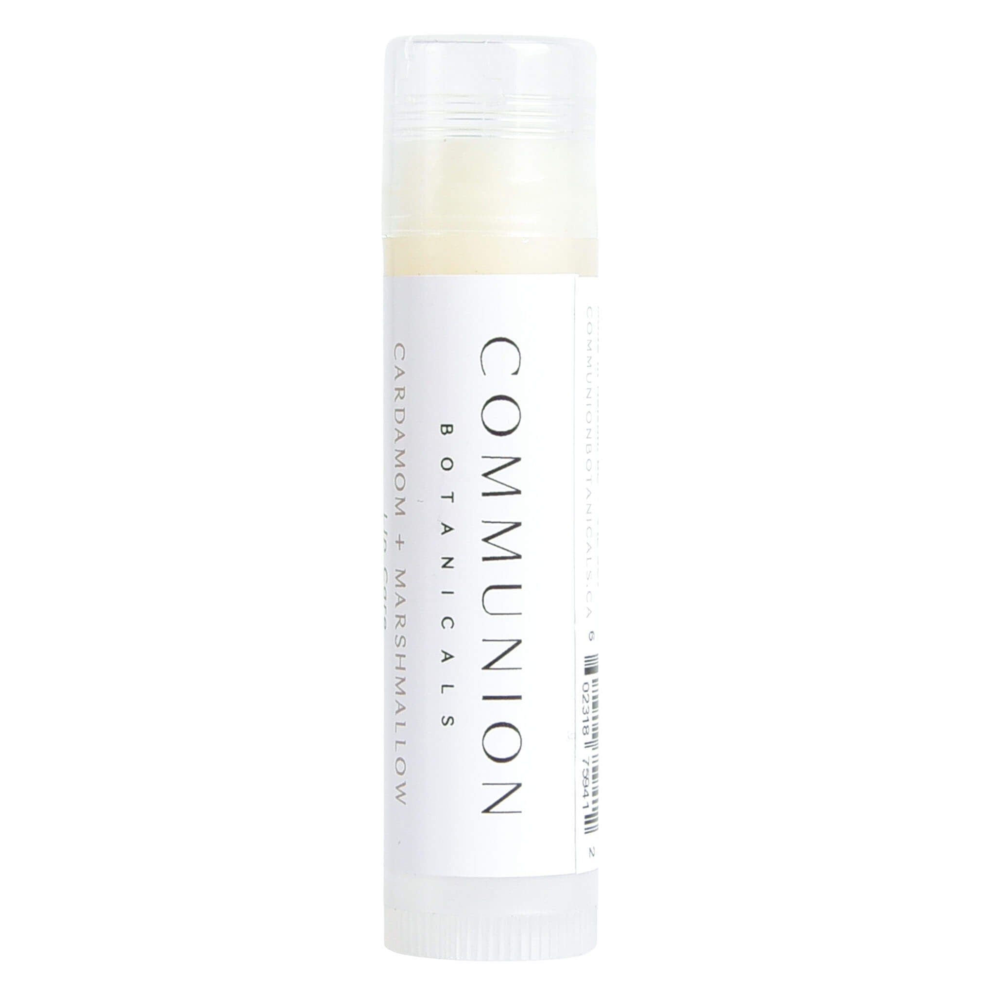Cardamom & Marshmallow Lip Balm - Natural Moisturizing Lip Care for Dry, Chapped Lips - Perfect for Winter Skincare & Daily Hydration