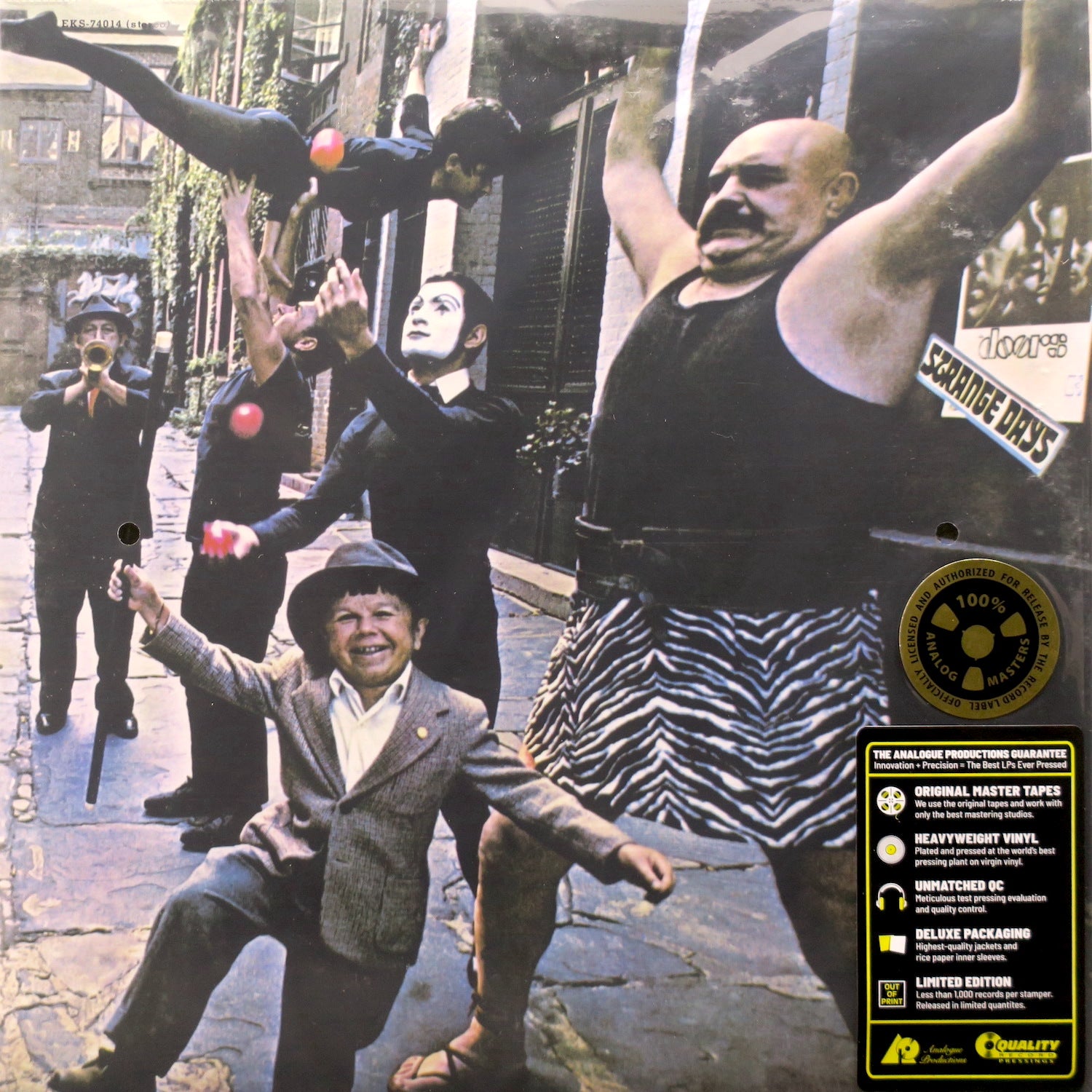 DOORS 'Strange Days' 180g 45rpm Vinyl 2LP Record - Limited Edition High-Quality Audiophile Pressing by Analogue Productions - Perfect for Vinyl Collectors & Music Enthusiasts