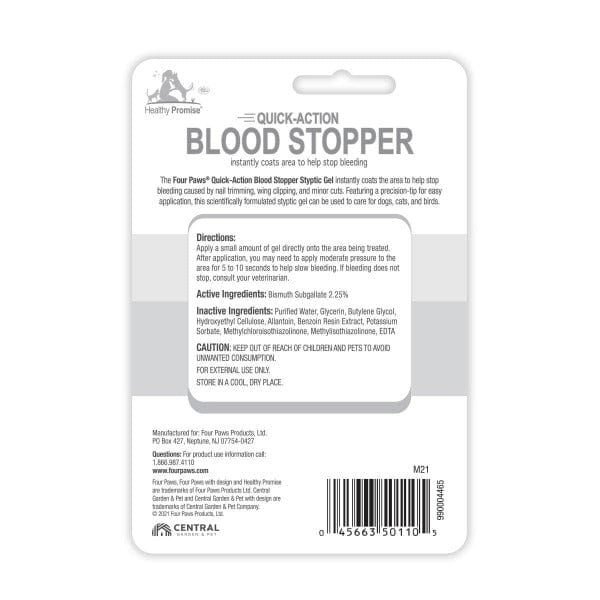 Healthy Promise Pet Blood Stopper Gel - Fast-Acting Wound Care for Dogs & Cats | First Aid for Cuts, Scratches & Minor Injuries | Vet-Recommended Pet Safety Solution