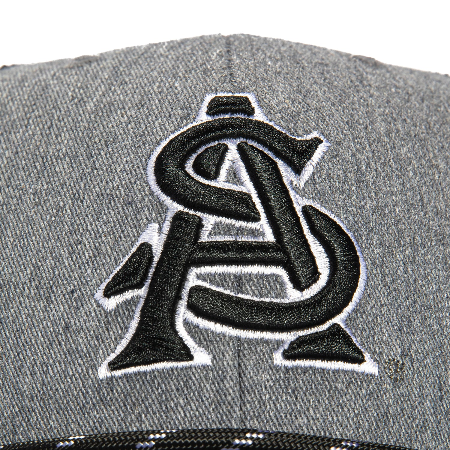 47 Brand Carbon Rope Arizona State Sun Devils Trucker Snapback ASU Hat - Charcoal & Black - Perfect for Game Day, Tailgating & College Fan Gear