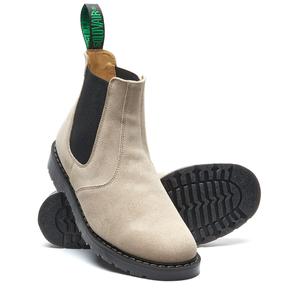 Men's Sand Suede Leather Dealer Boots - Vintage Ankle Boots for Motorcycle Riding & Casual Wear