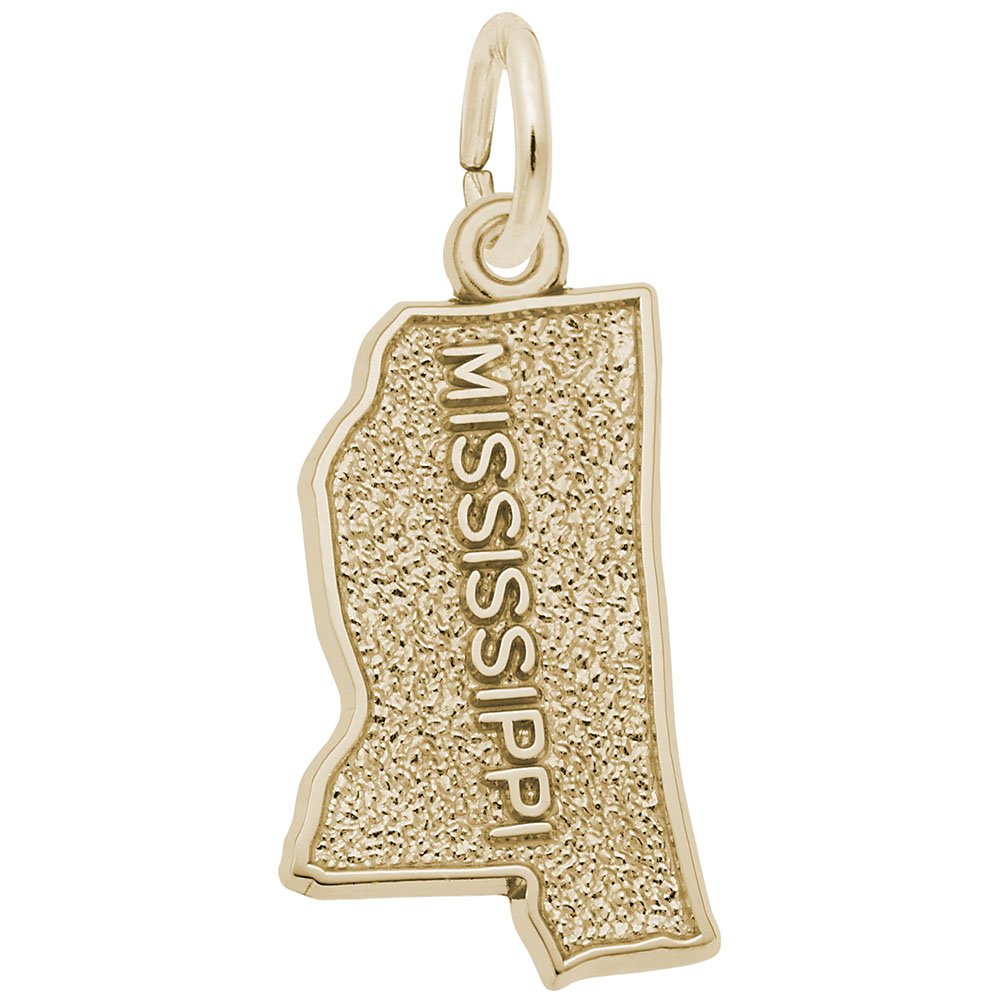Mississippi Charm Bracelet & Necklace Charms - Handmade Beaded Jewelry for Women, Gifts & Fashion Accessories | Perfect for Parties, Weddings & Everyday Wear