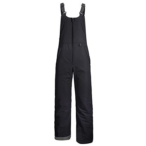 Waterproof Insulated Women's Ski Bib Overalls - Thermal Snowboard Pants with Pockets for Skiing & Winter Sports | Perfect for Snowboarding, Skiing & Cold Weather Adventures