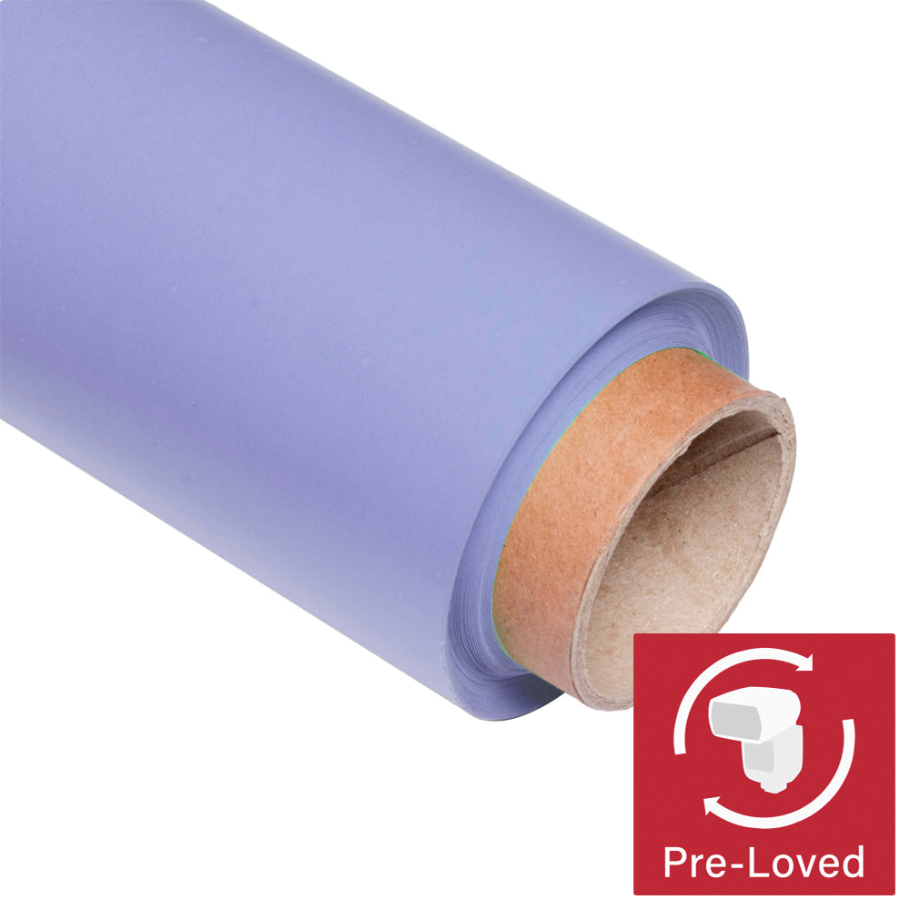 1.35x10m Lilac Seamless Paper Background Roll for Photography Studio, Product Shoot & DIY Backdrops - High Quality Photo Backdrop Paper
