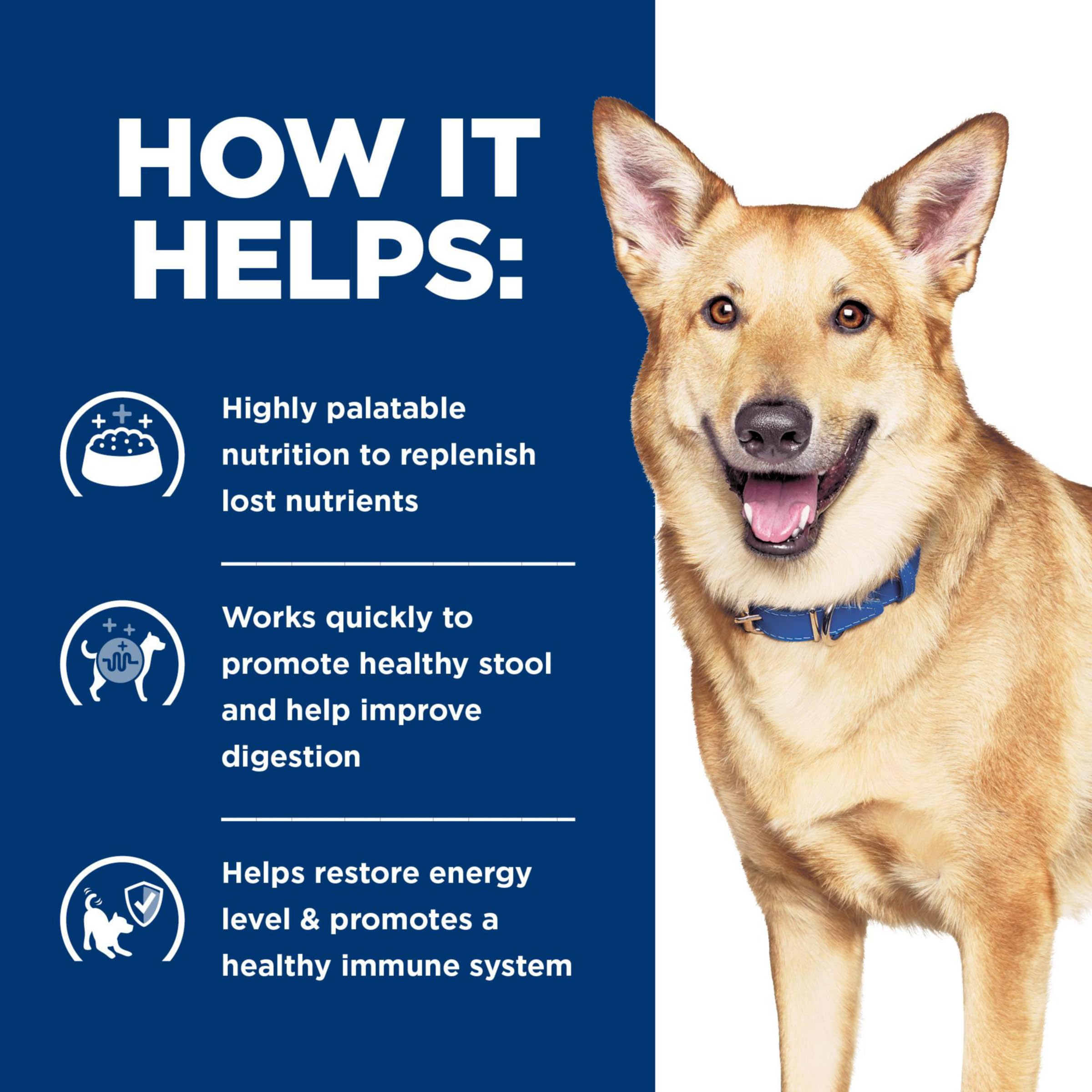 Hill's Prescription Diet i/d Digestive Care Chicken Flavor Dry Dog Food - Vet Recommended for Sensitive Stomach & Digestive Issues - 8.5lb Bag - Perfect for Dogs with Upset Stomach, Diarrhea or Recovery After Surgery