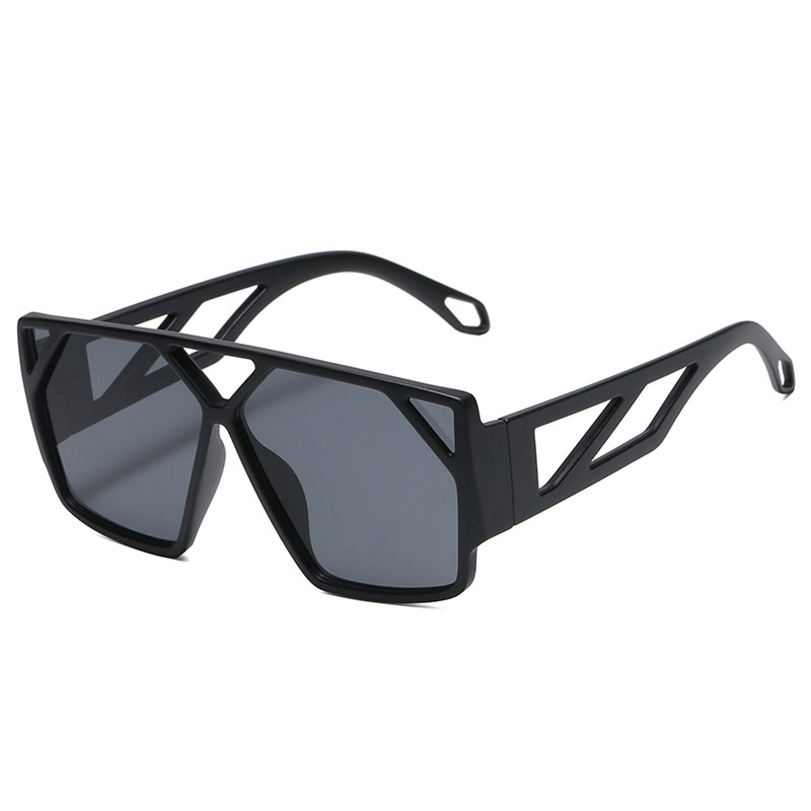 Stylish Oversized Square Sunglasses for Women - Vintage Retro Big Frame Shades - Unisex Fashion Sunglasses for Beach, Driving & Outdoor Activities