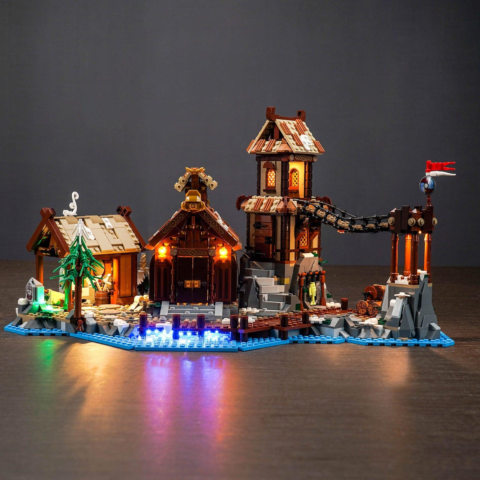 LEGO Ideas Viking Village 21343 Lighting Kit - LED Light Set for LEGO Building Models - Perfect for Home Decoration, Display & Gift Giving