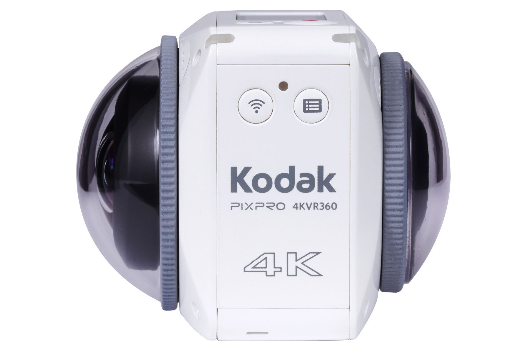 KODAK Pixpro VR360 4K Digital Camera - 360° VR Video & Photo - White - Perfect for Travel, Vlogging & Virtual Tours