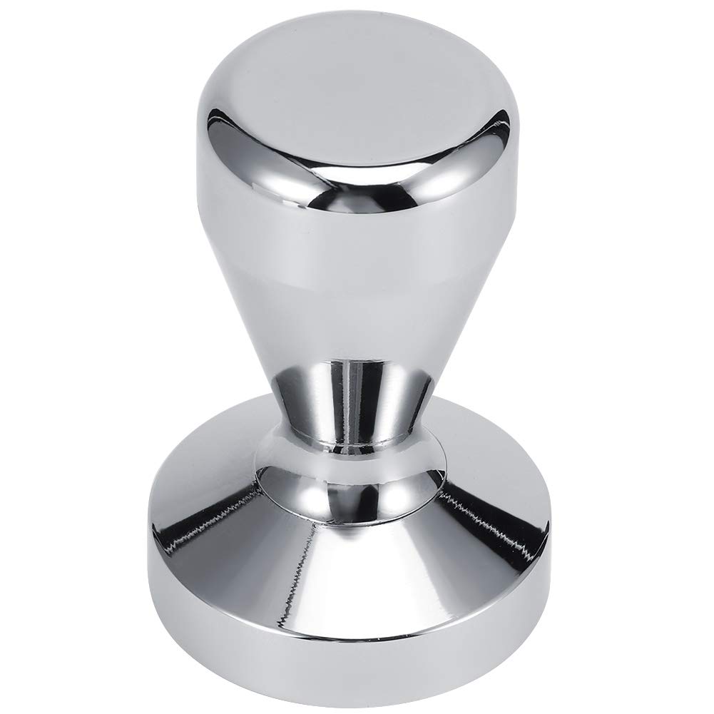 Premium Food Grade Stainless Steel Coffee Tamper - Barista Espresso Press Tool for Home & Professional Use - Perfect for Coffee Beans, Grounds & Espresso Making