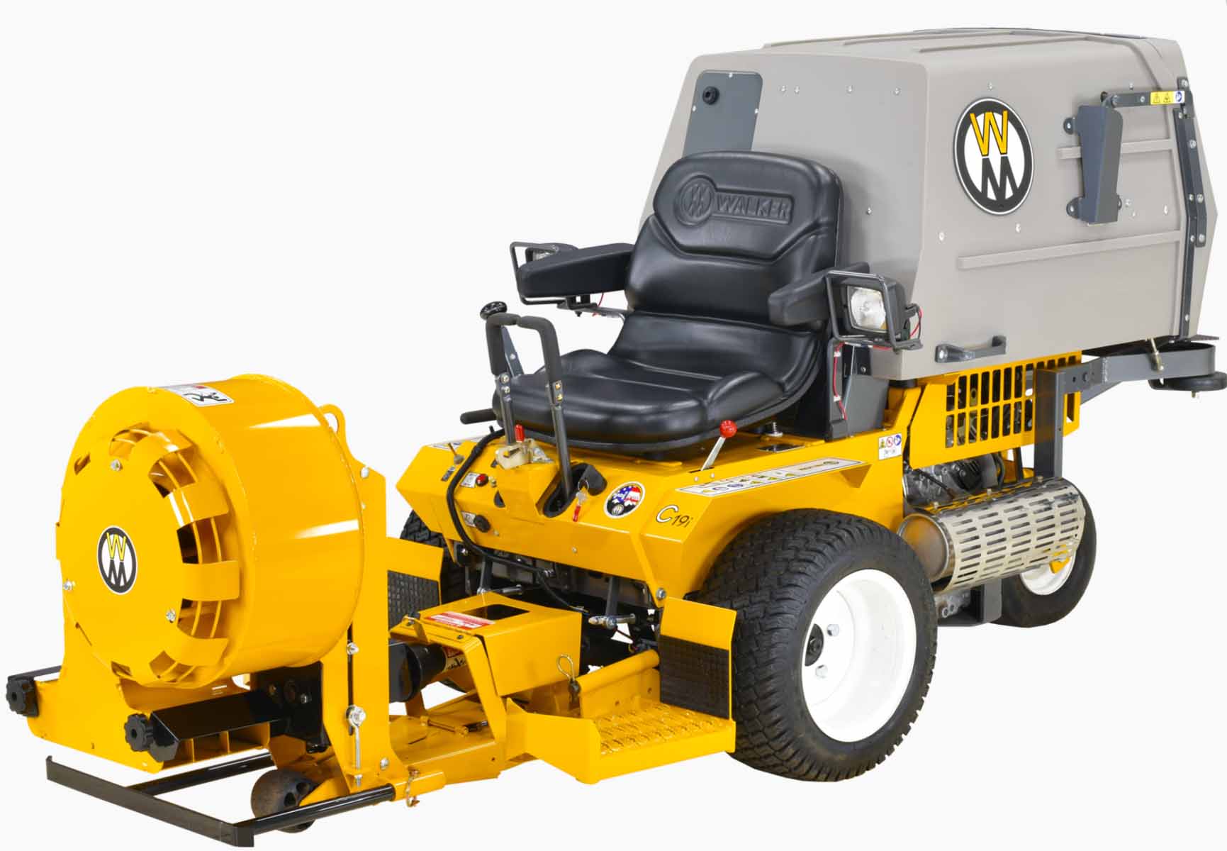 Walker Mower 13.5 HP Gas-Powered Debris Blower - Heavy Duty Lawn & Yard Cleanup for Leaves, Grass Clippings & Snow Removal
