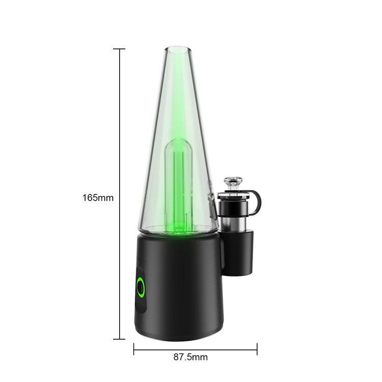 Apex E Rig Kit - Premium Wax & Dry Herb Vaporizer for Concentrates | Portable Dab Rig with Quartz Bucket | Perfect for Home Use & On-the-Go Sessions