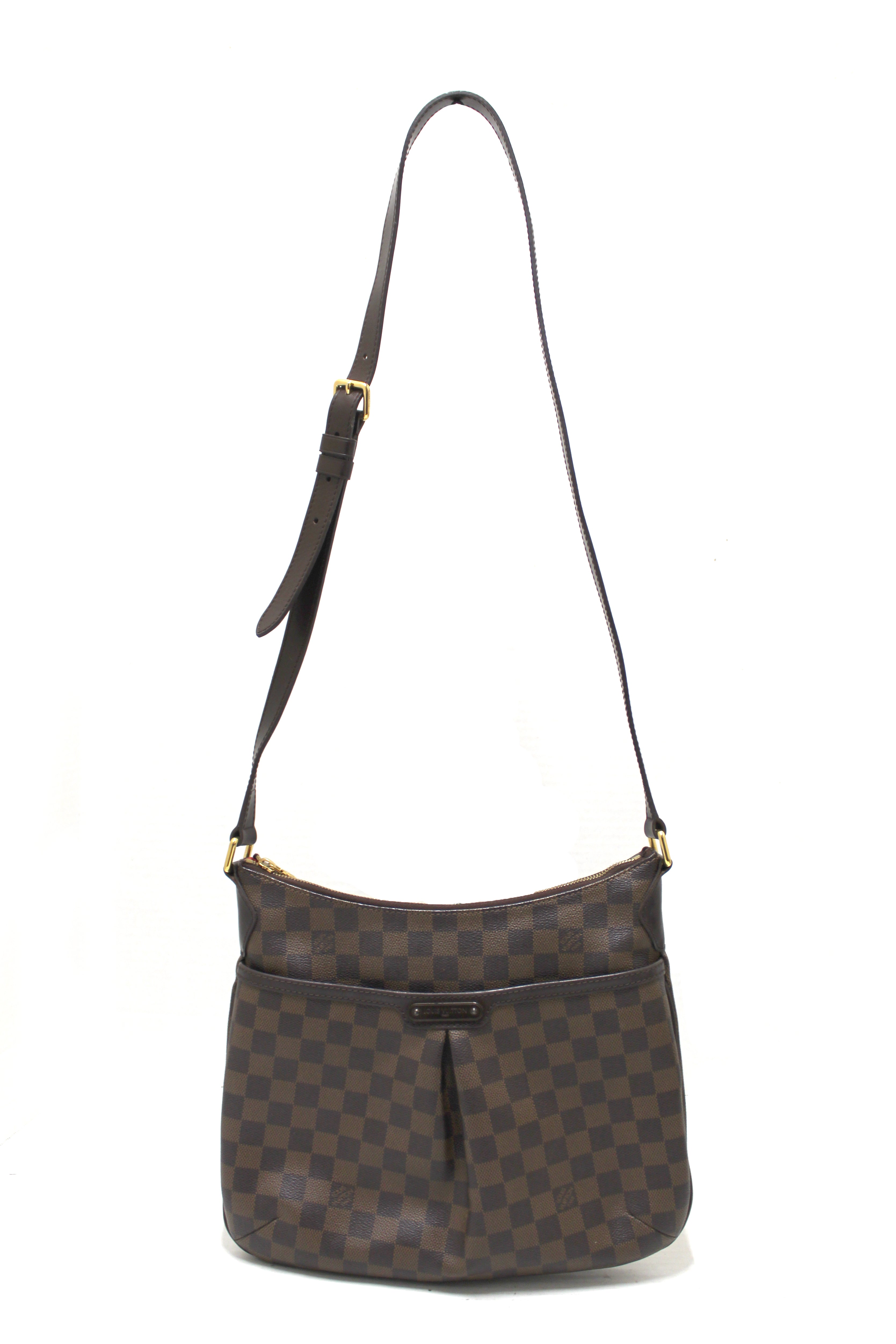 Authentic Louis Vuitton Damier Ebene Bloomsbury PM Crossbody Bag - Luxury Leather Messenger Purse for Women, Perfect for Work, Travel & Everyday Use