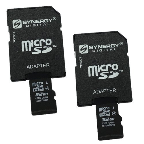LG Realm 32GB MicroSDHC Memory Card 2-Pack with SD Adapter - High-Speed Storage for Smartphones, Tablets & Cameras - Perfect for Photos, Videos & Apps Expansion