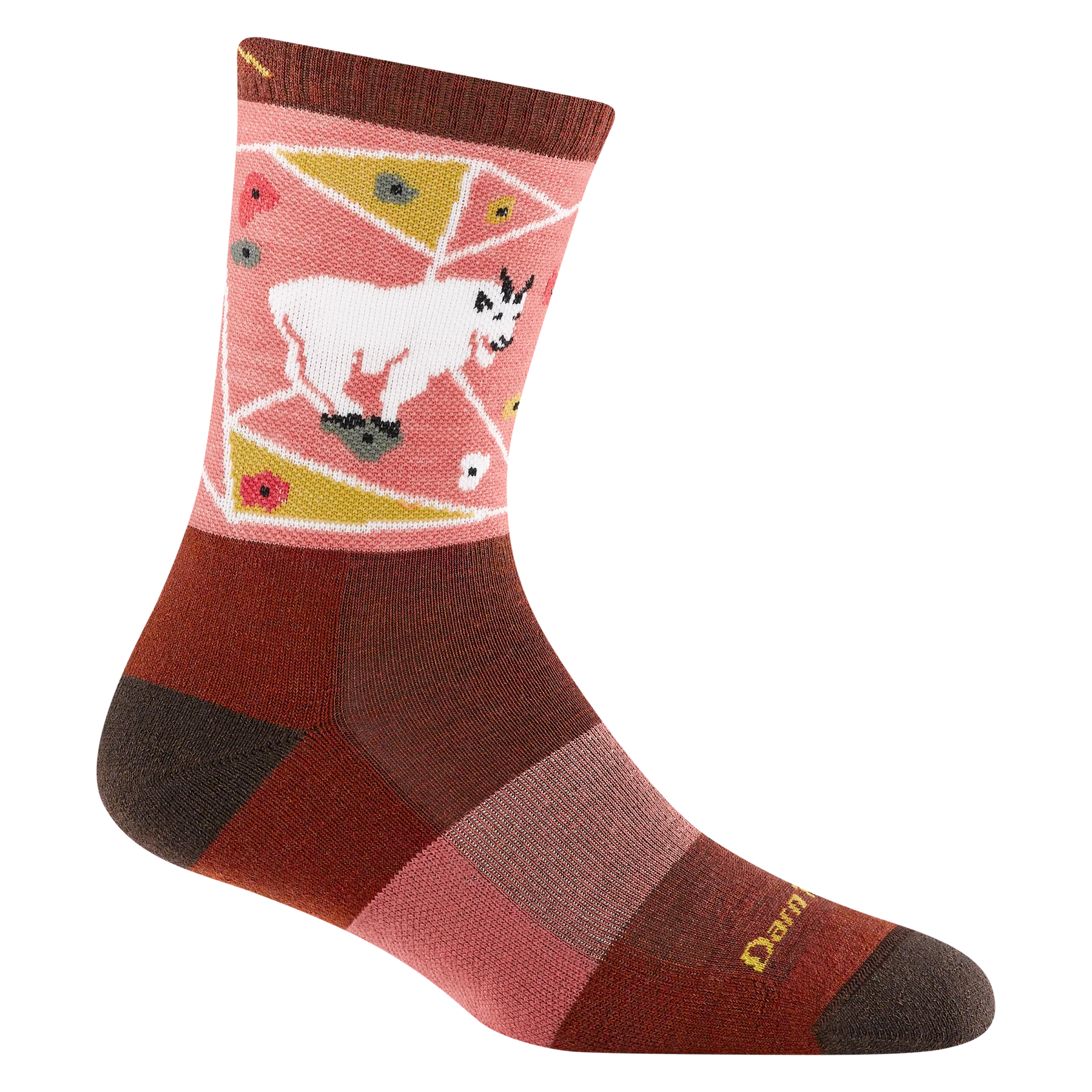 Darn Tough Women's Critter Club Hiker Lightweight Micro Crew Socks - Moisture-Wicking Hiking Socks for Outdoor Adventures & Everyday Comfort