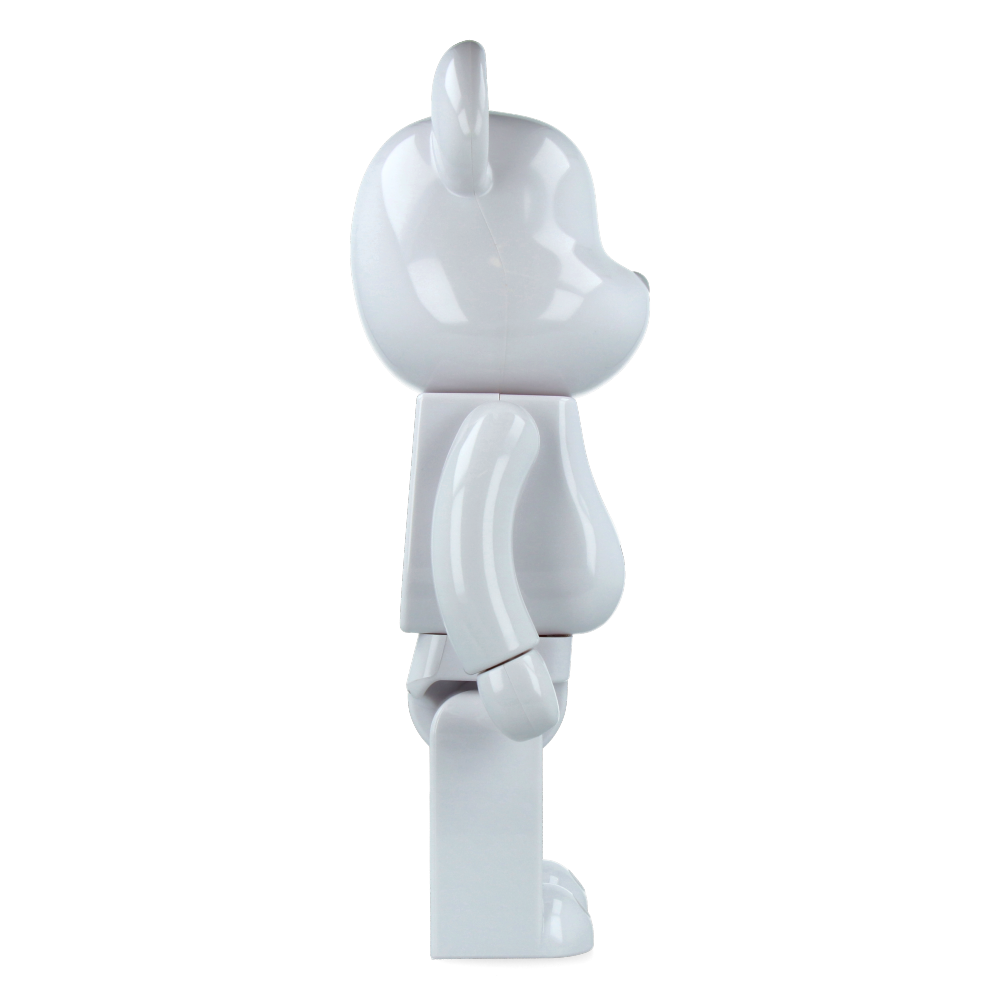 400% + 100% Bearbrick Robert Indiana X Fragment Design White Limited Edition Collectible Art Toy - Perfect for Home Display, Office Decor, and Gift Giving