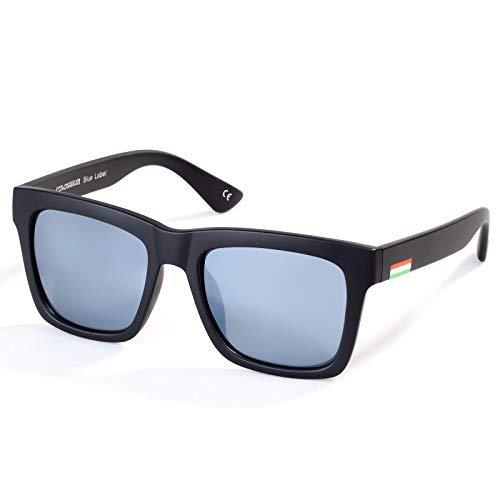 Silver Lens/Black Frame