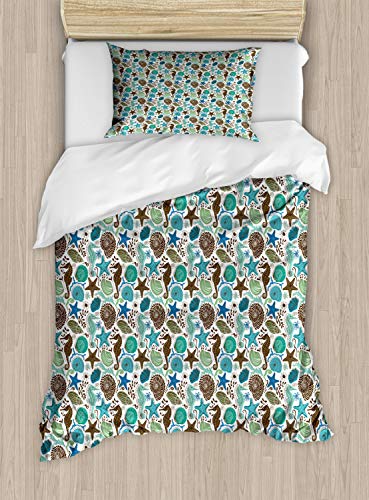 Seafoam Brown Blue