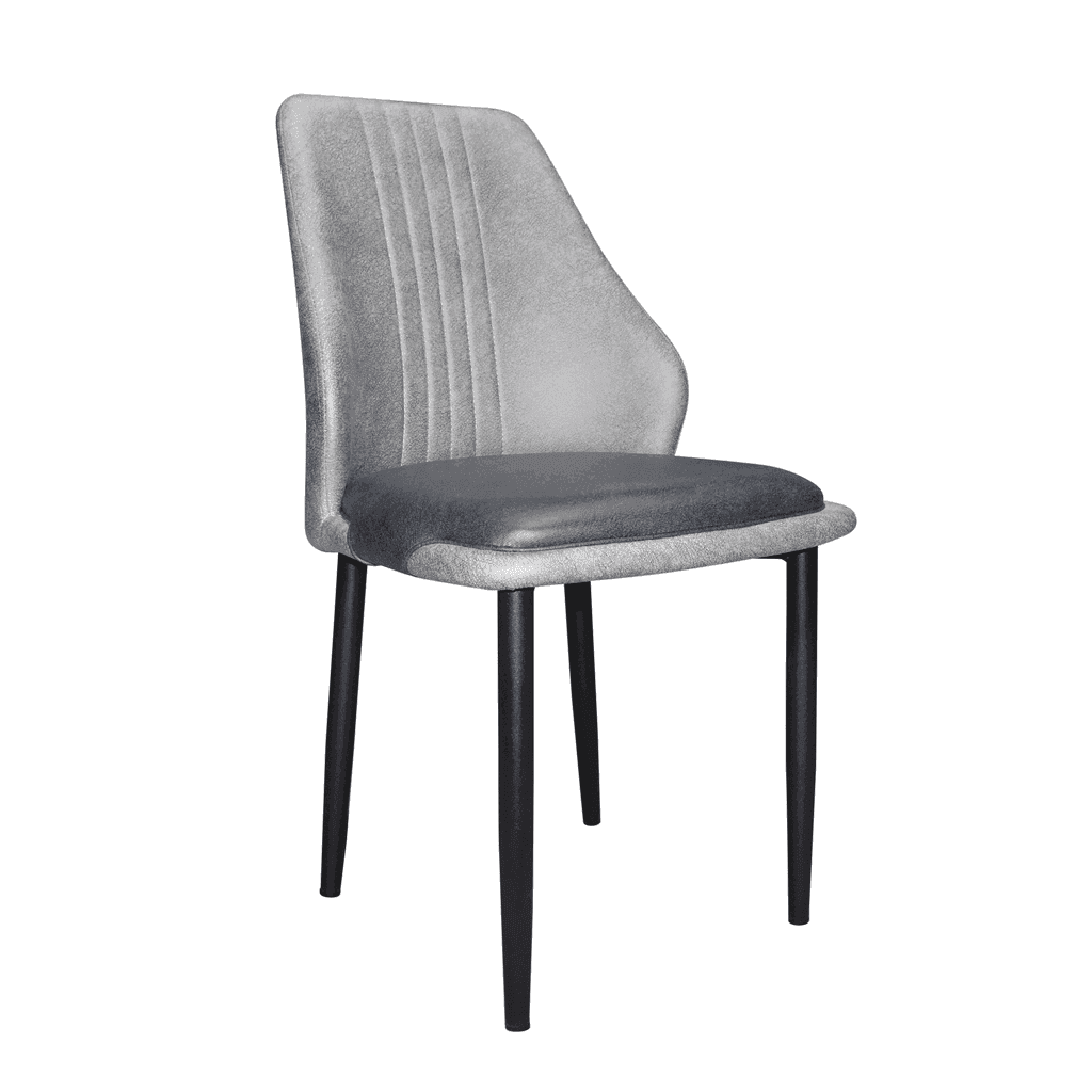 Julia Dining Chair - Modern Wooden Dining Room Chair with Upholstered Seat - Perfect for Kitchen, Dining Room, and Home Office Use