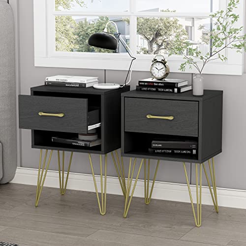 1 Drawer - Black