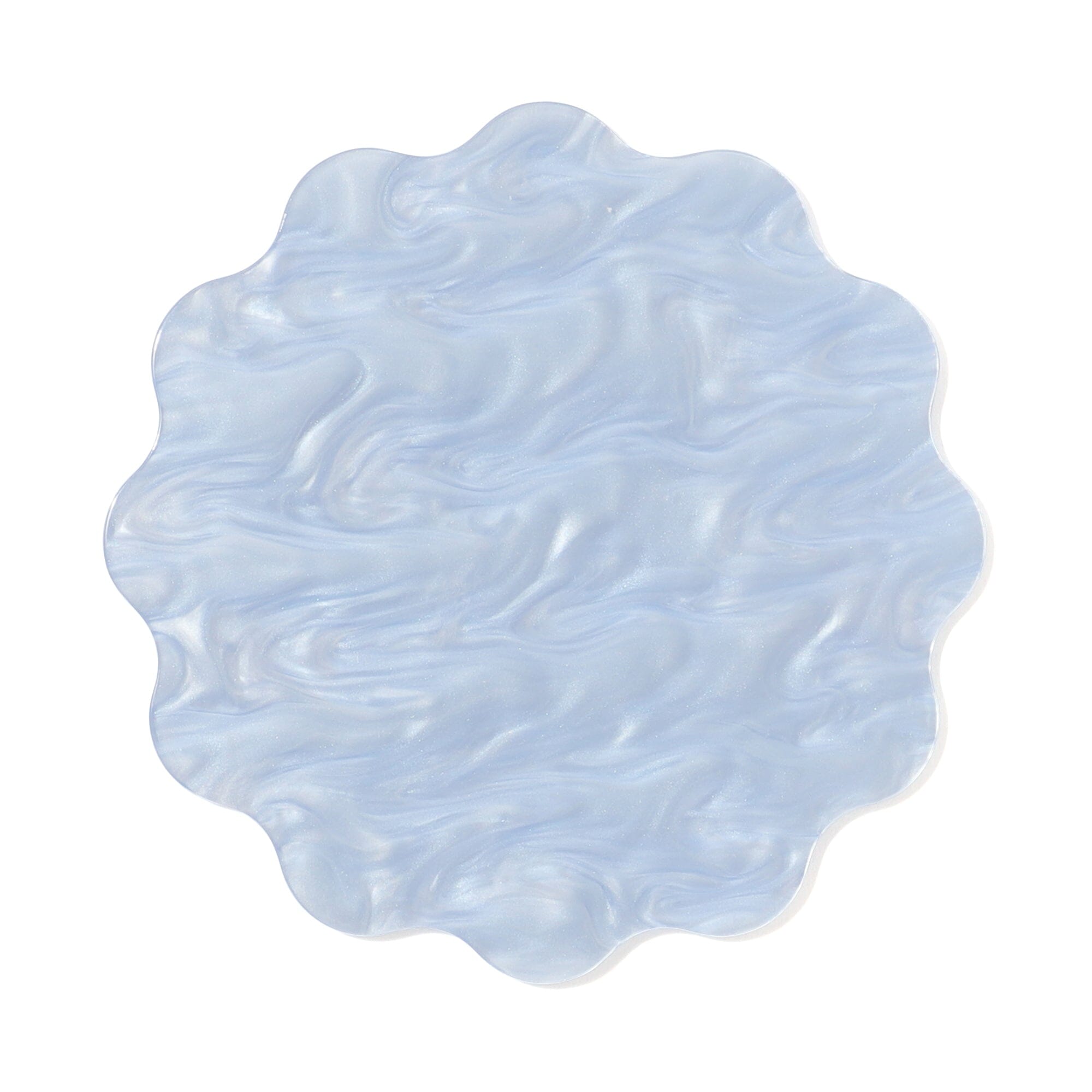 Blue Marble Coaster Set - Elegant Stone Drink Coasters for Home & Office - Perfect for Coffee Tables, Bars, and Dining Tables
