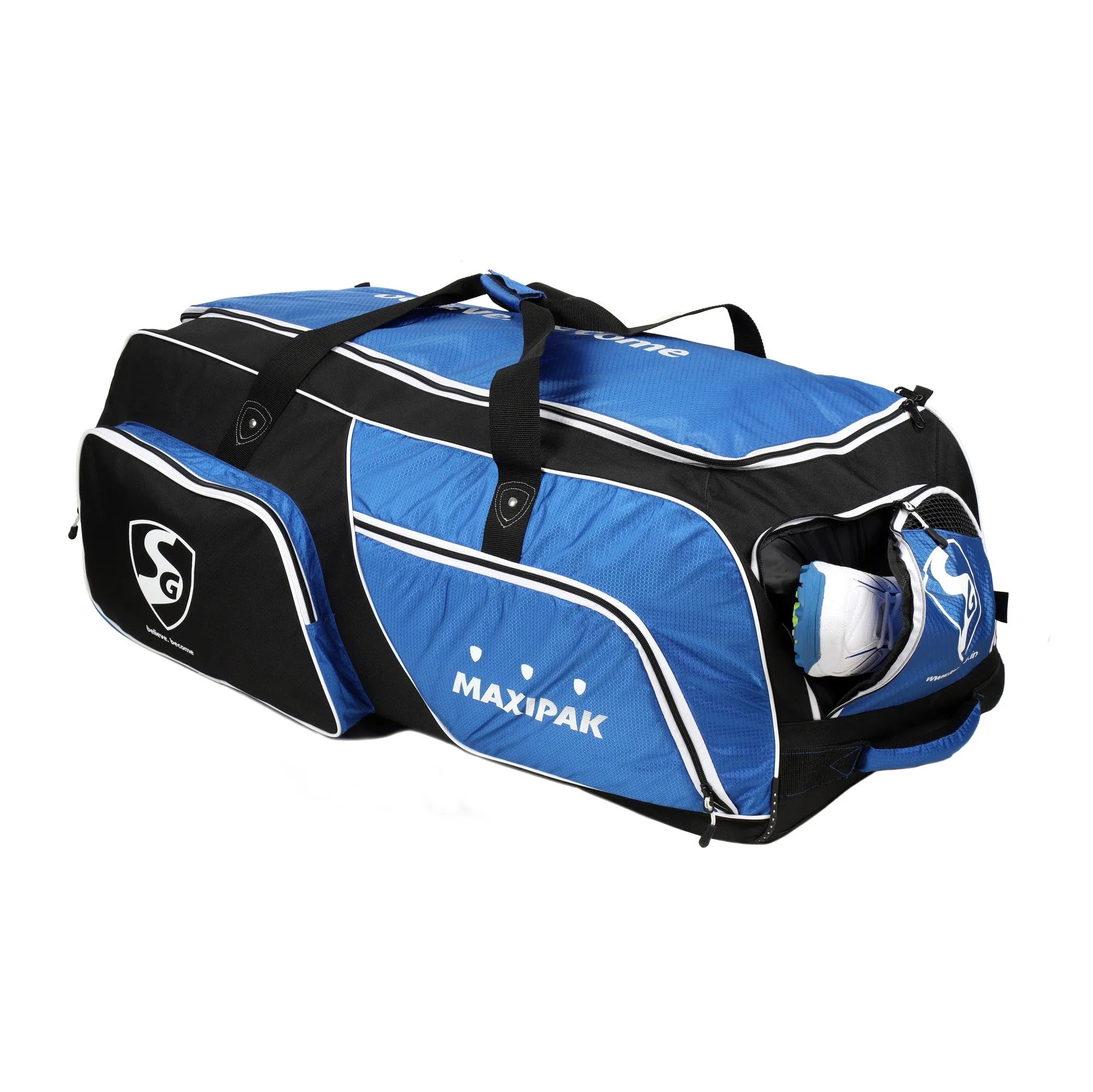 SG Maxipak Cricket Kit Bag - Premium Cricket Equipment Storage for Players | Perfect for Matches, Practice & Travel