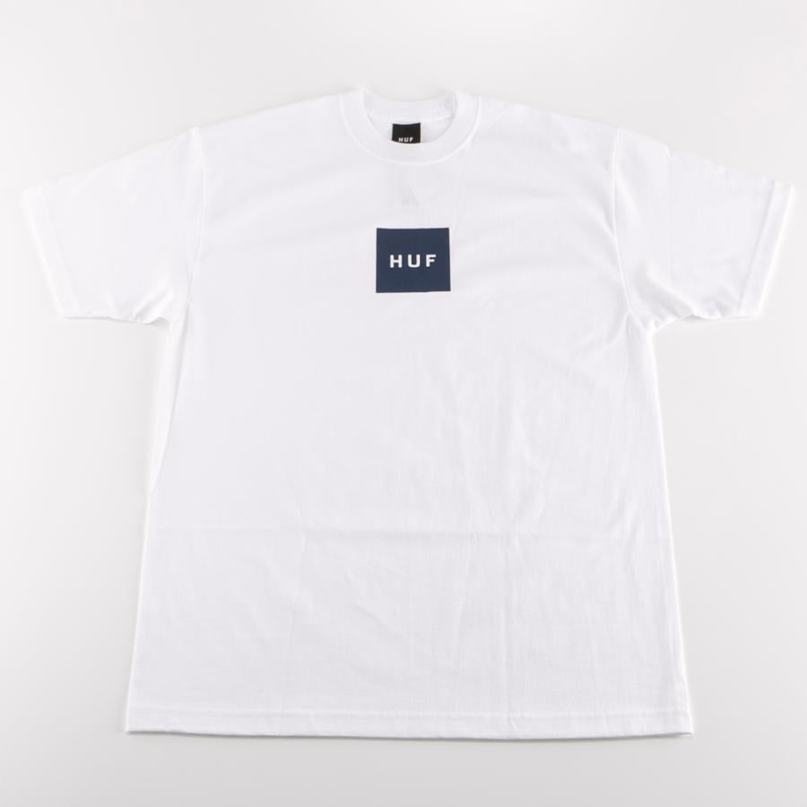 HUF Set Box Tee - Premium Cotton Men's Graphic T-Shirt (White) | Streetwear Fashion for Casual Wear & Skateboarding