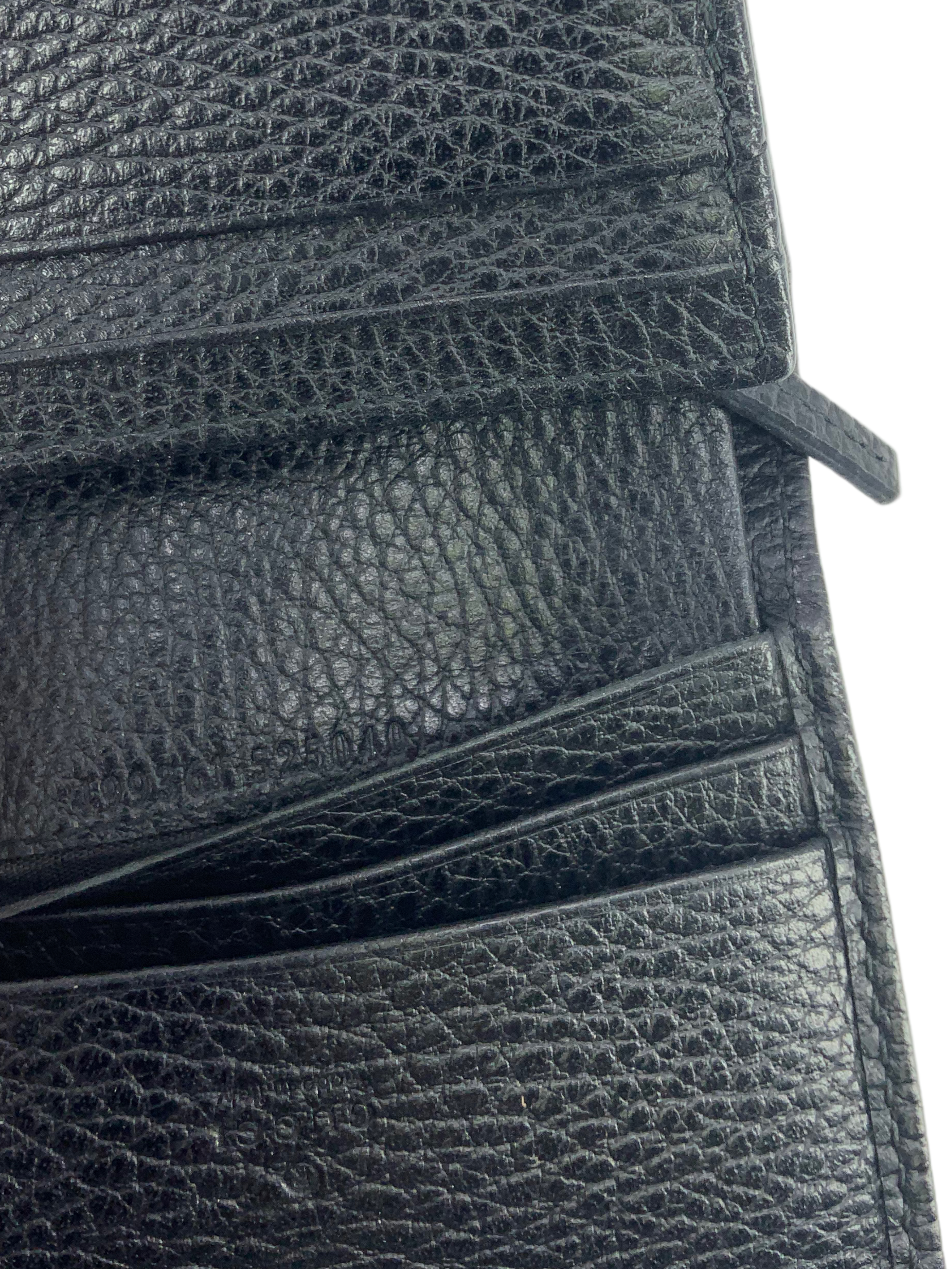 GUCCI GG Marmont Butterfly Compact Leather Wallet for Women - Luxury Designer Card Holder & Coin Purse for Everyday Use, Travel, and Special Occasions
