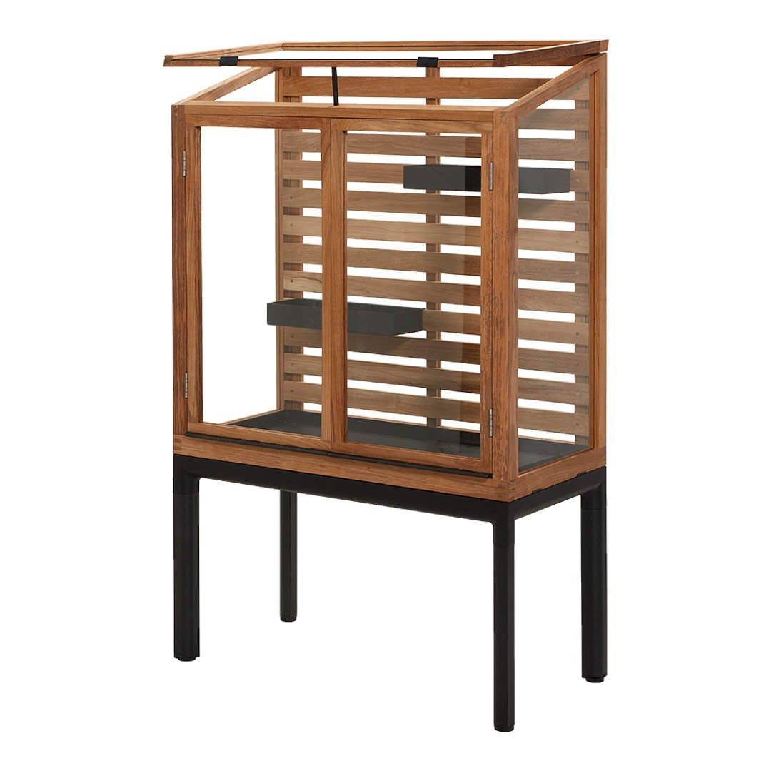 Cane Line Drop Greenhouse - Indoor/Outdoor Mini Greenhouse for Plants, Flowers & Herbs - Perfect for Home Gardening, Balcony & Patio Use