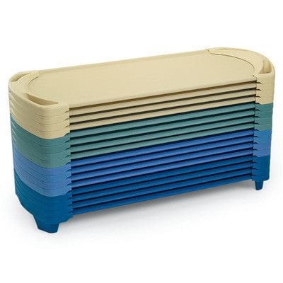 ANGELES REST® SPACELINE® Standard Size Folding Cots - 4 Pack for Camping, Emergency Preparedness & Guest Sleeping - Portable Bed for Outdoor Adventures, Home Use & Disaster Relief