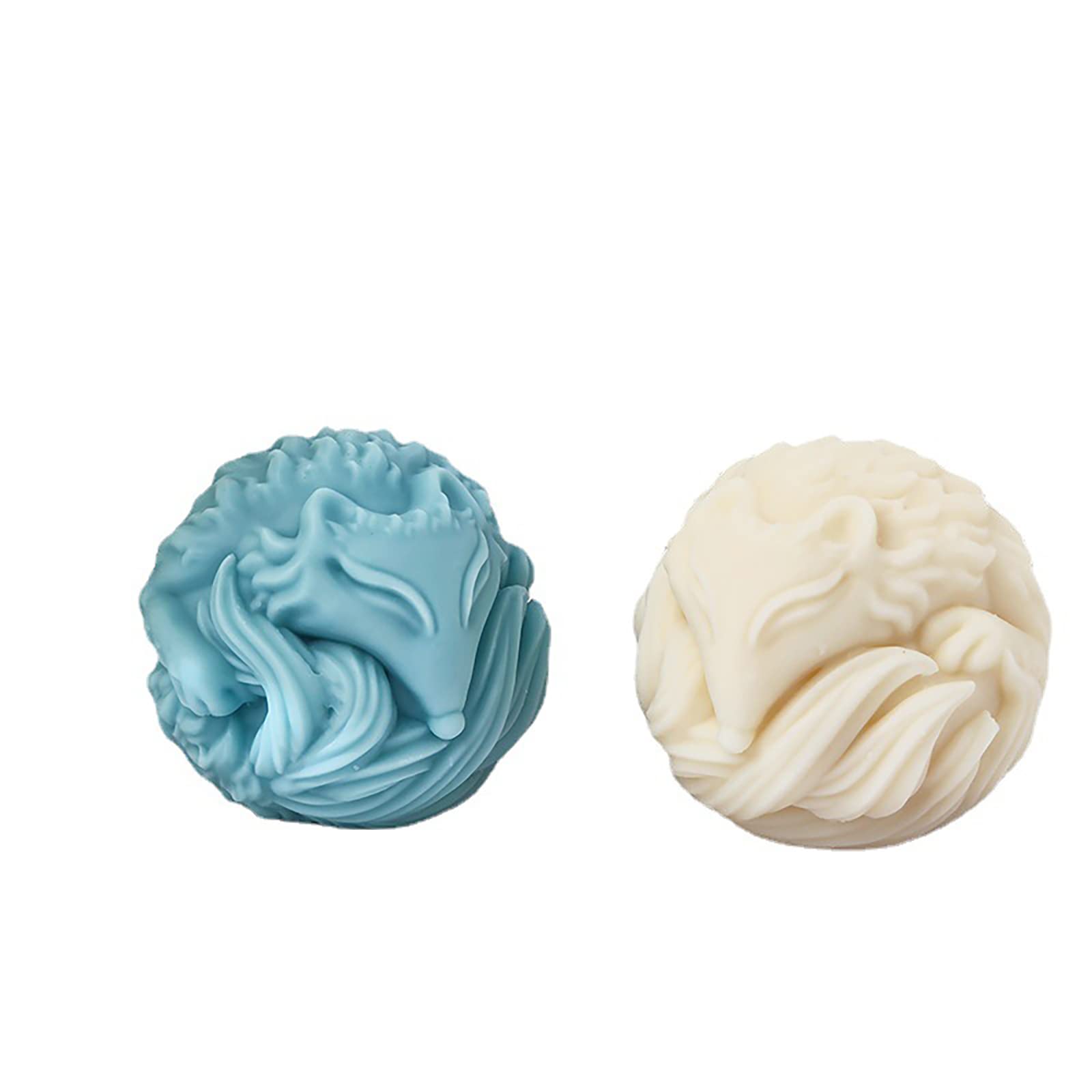 Fox Resin & Silicone Animal Molds - 3D Fox & Candle Molds for Soap & Candle Making - DIY Craft, Home Decor, Gift Making, Bath & Wax Creations