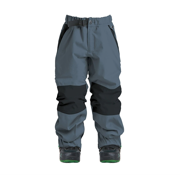 Airblaster Youth Boss Snow Pants - Waterproof & Insulated Winter Snowboard Pants for Kids & Teens - Shark Print Design - Perfect for Skiing, Snowboarding & Outdoor Winter Activities